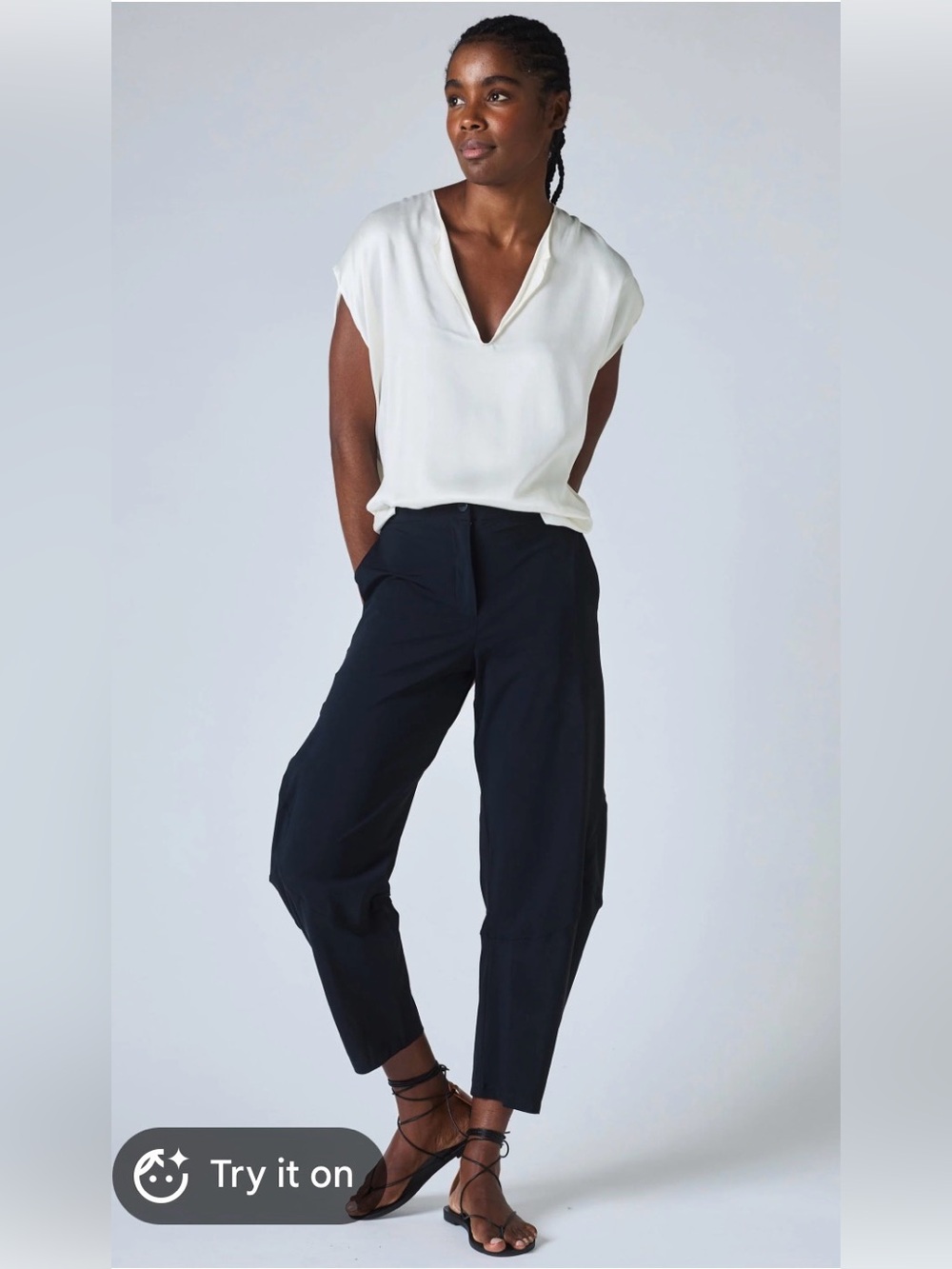 Viral Ruti Wide-ish pants Black size 4